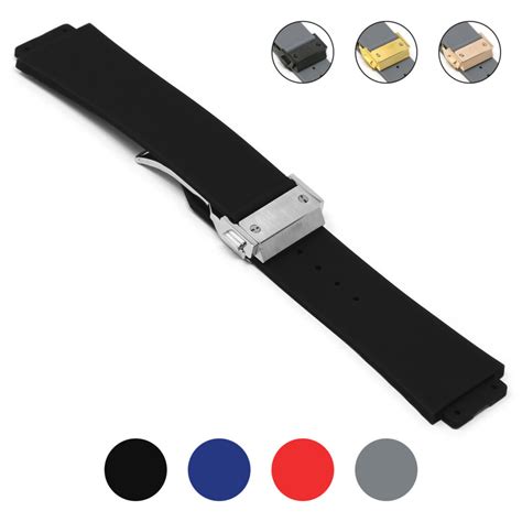 hublot strap replacement|hublot geneve rubber strap.